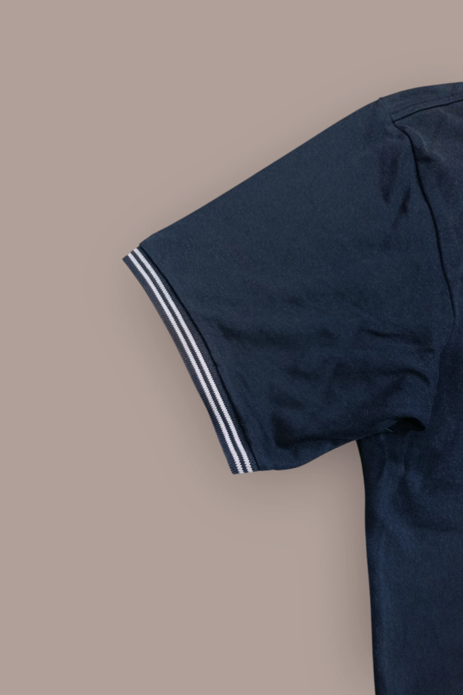 | Polo Champion Masculino | Cor Azul Marinho | Gola e Punhos Listrados | Logo Bordado | Tamanho XL | – photo 6